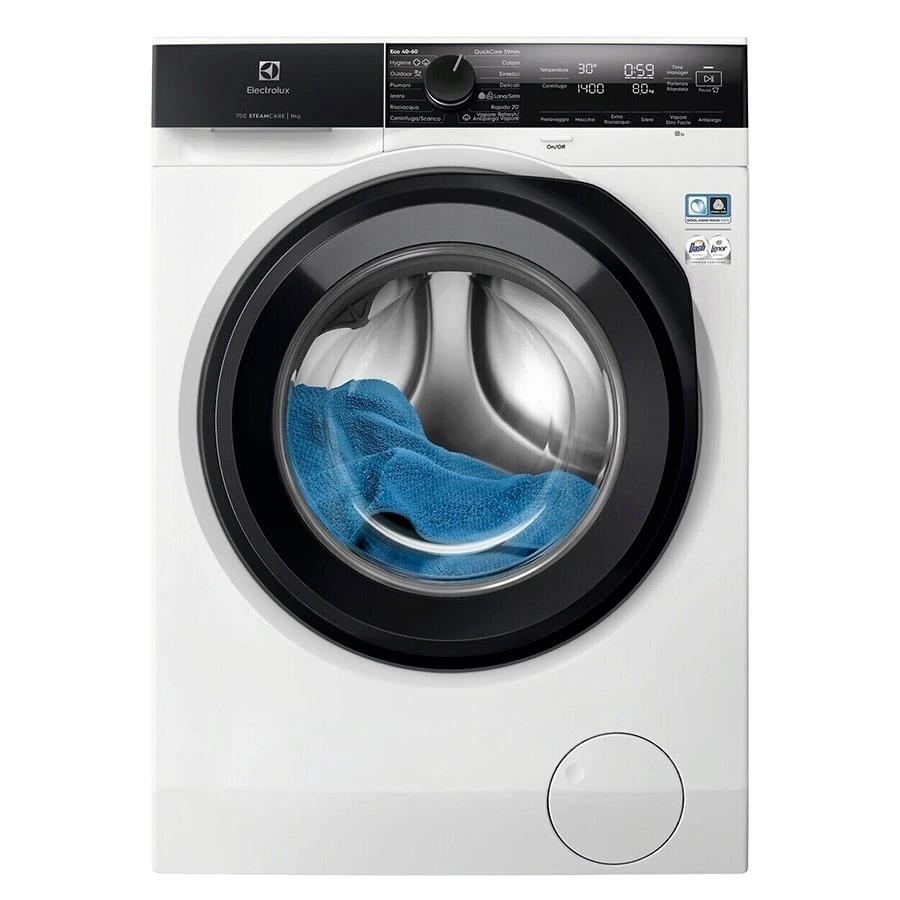 ELECTROLUX LAVATRICE STEAMCARE ECOLINE 11KG CLASSE A COD:CD-EW7F411G
